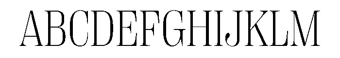 PPRightDidone CompactFine Instance Font UPPERCASE