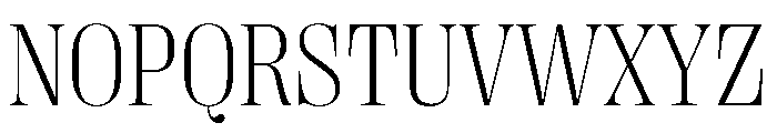 PPRightDidone CompactFine Instance Font UPPERCASE