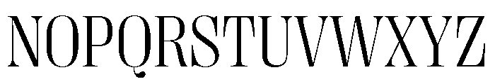 PPRightDidone CompactLight Instance Font UPPERCASE