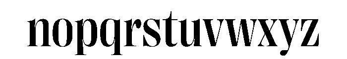 PPRightDidone CompactMedium Instance Font LOWERCASE