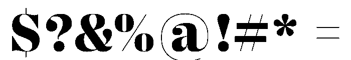PPRightDidone Dark Font OTHER CHARS