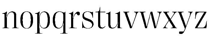 PPRightDidone Light Instance Font LOWERCASE