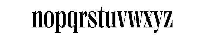 PPRightDidone NarrowMedium Instance Font LOWERCASE
