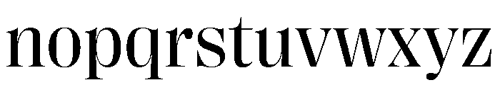 PPRightDidone Regular Instance Font LOWERCASE