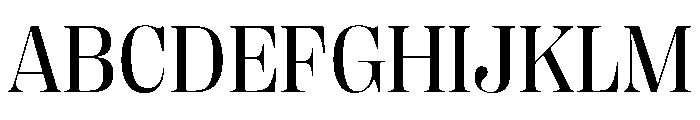 PPRightDidone Regular Font UPPERCASE