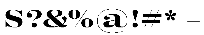 PPRightDidone SpatialBold Instance Font OTHER CHARS