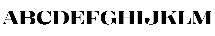 PPRightDidone SpatialBold Instance Font UPPERCASE