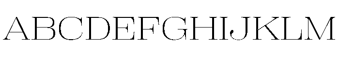PPRightDidone SpatialFine Instance Font UPPERCASE