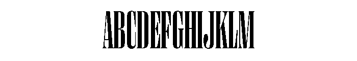 PPRightDidone TallMedium Instance Font UPPERCASE