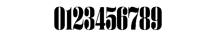 PPRightDidone TightBlack Instance Font OTHER CHARS