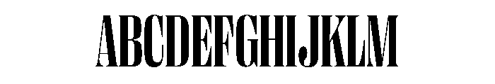 PPRightDidone TightBold Instance Font UPPERCASE