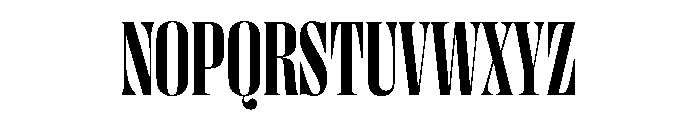 PPRightDidone TightBold Instance Font UPPERCASE