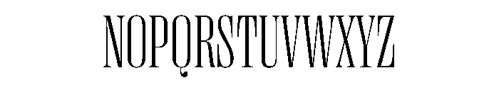 PPRightDidone TightFine Instance Font UPPERCASE