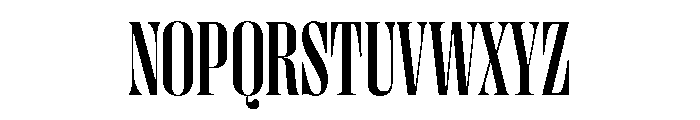PPRightDidone TightMedium Instance Font UPPERCASE