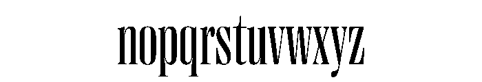 PPRightDidone TightRegular Instance Font LOWERCASE