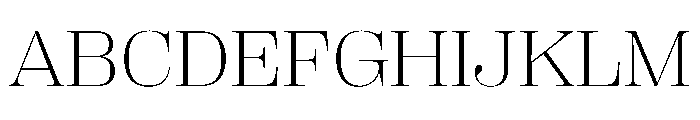 PPRightDidone WideFine Instance Font UPPERCASE