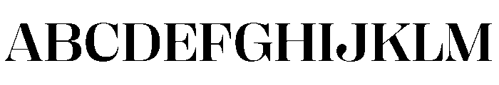 PPRightDidone WideMedium Instance Font UPPERCASE