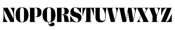PPRightDidoneCasual Black Instance Font UPPERCASE