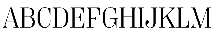 PPRightDidoneCasual Light Instance Font UPPERCASE