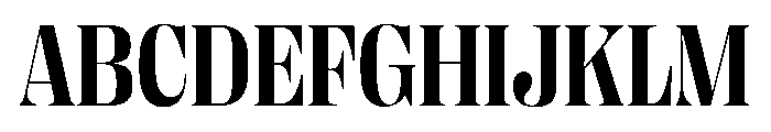 PPRightDidoneCompact Bold Instance Font UPPERCASE