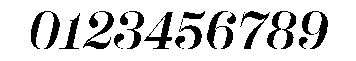 PPRightDidoneItalic Medium Instance Font OTHER CHARS