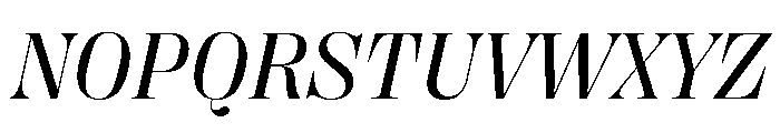 PPRightDidoneItalic Regular Instance Font UPPERCASE