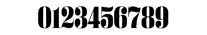 PPRightDidoneNarrow Black Instance Font OTHER CHARS