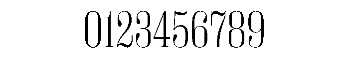 PPRightDidoneNarrow Fine Instance Font OTHER CHARS