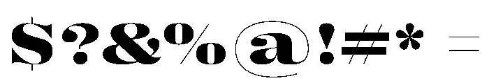 PPRightDidoneSpatial Dark Instance Font OTHER CHARS