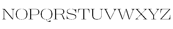 PPRightDidoneSpatial Fine Instance Font UPPERCASE