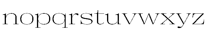 PPRightDidoneSpatial Fine Instance Font LOWERCASE