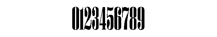 PPRightDidoneTall Bold Instance Font OTHER CHARS
