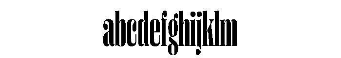 PPRightDidoneTall Bold Instance FONT