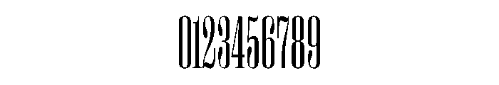 PPRightDidoneTall Light Instance Font OTHER CHARS