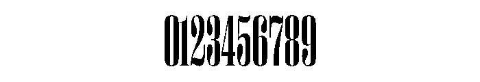 PPRightDidoneTall Medium Instance Font OTHER CHARS