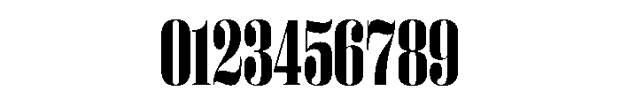 PPRightDidoneTight Dark Instance Font OTHER CHARS