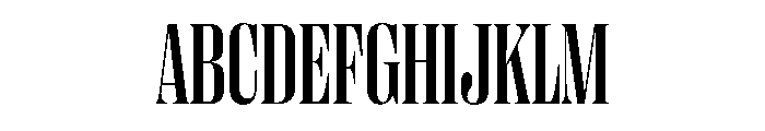 PPRightDidoneTight Medium Instance Font UPPERCASE