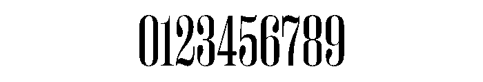 PPRightDidoneTight Regular Instance Font OTHER CHARS