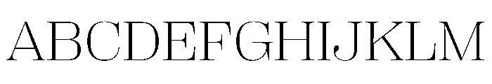 PPRightDidoneWide Fine Instance Font UPPERCASE