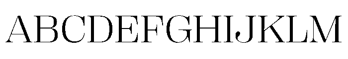 PPRightDidoneWide Light Instance Font UPPERCASE
