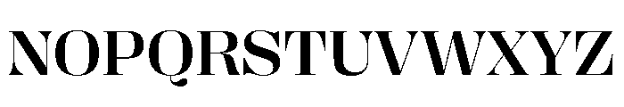 PPRightDidoneWide Medium Instance Font UPPERCASE