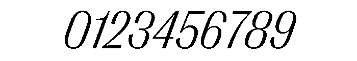 PPRightGothic CompactLightItalic Instance Font OTHER CHARS