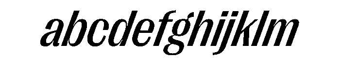 PPRightGothic CompactMediumItalic Instance FONT
