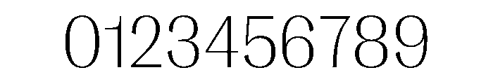 PPRightGothic Fine Instance Font OTHER CHARS