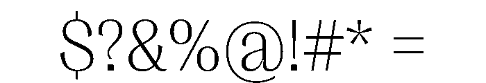PPRightGothic Fine Instance Font OTHER CHARS
