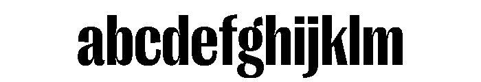 PPRightGothic NarrowDark Instance FONT