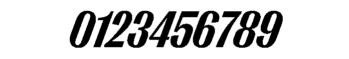 PPRightGothic NarrowDarkItalic Instance Font OTHER CHARS