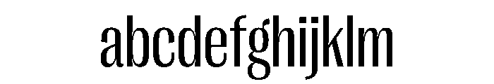 PPRightGothic NarrowRegular Instance FONT