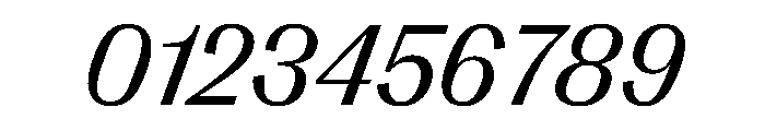 PPRightGothic RegularItalic Instance Font OTHER CHARS