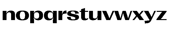 PPRightGothic SpatialBold Instance Font LOWERCASE